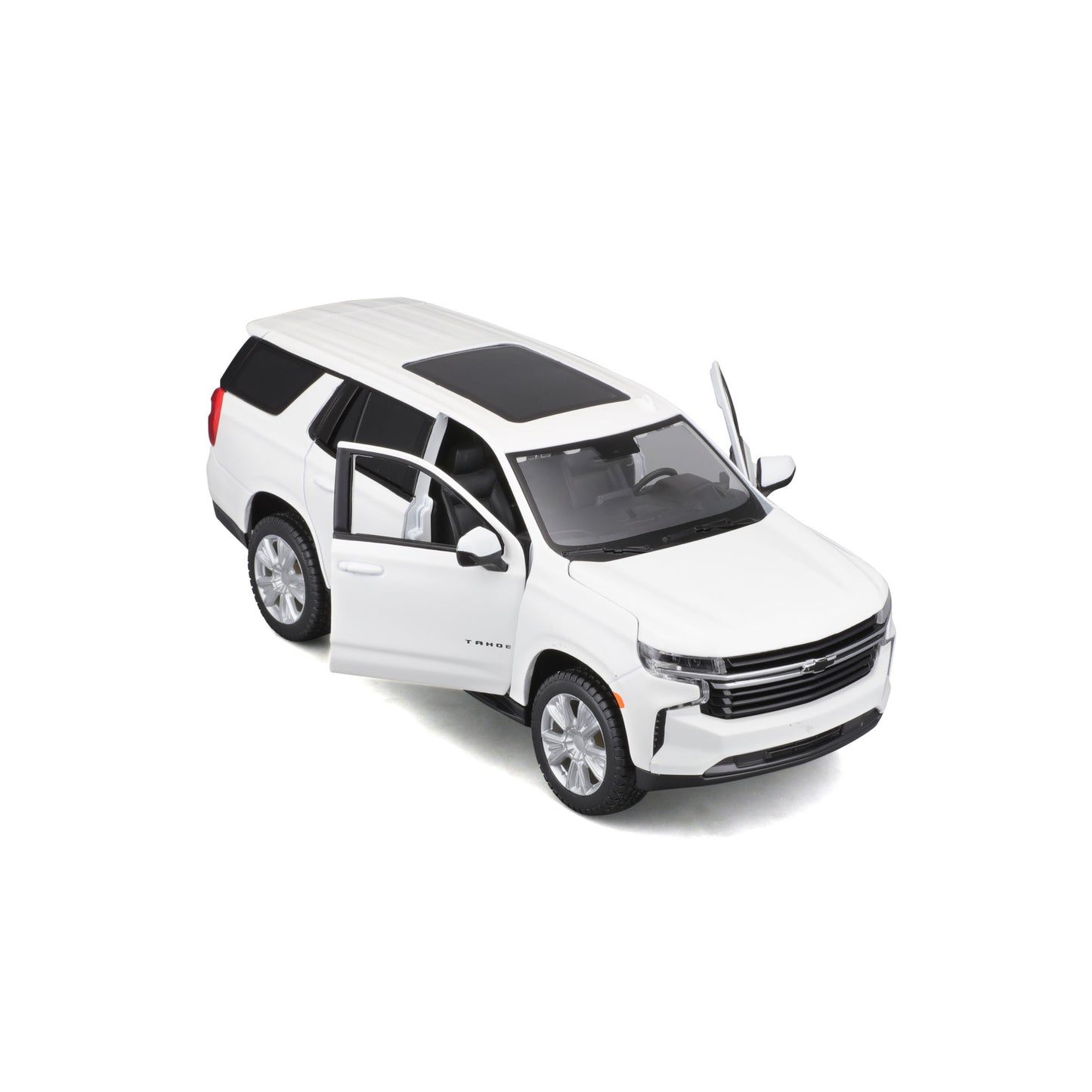 10-31533 Bburago Maisto - Chevrolet Tahoe (2021), bianca - Scala 1:26
