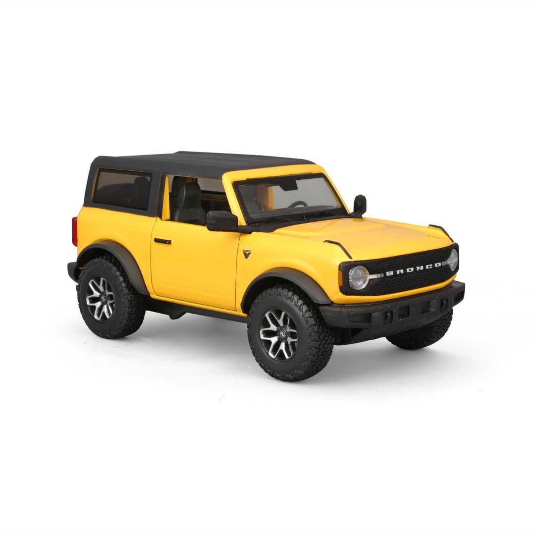 31530 Bburago Maisto - Ford Bronco Badlands 2 porte (2021), gialla