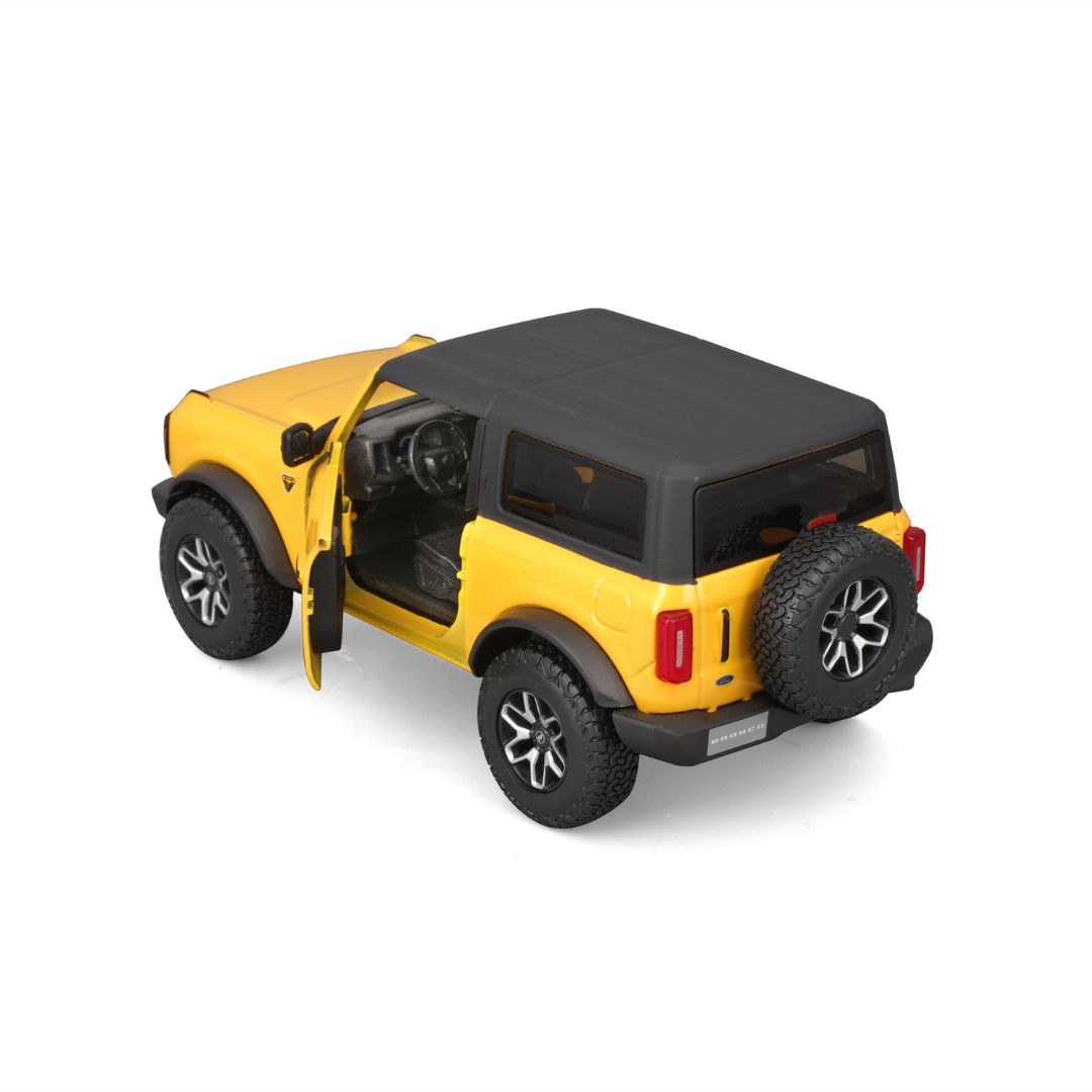 31530 Bburago Maisto - Ford Bronco Badlands 2 porte (2021), gialla