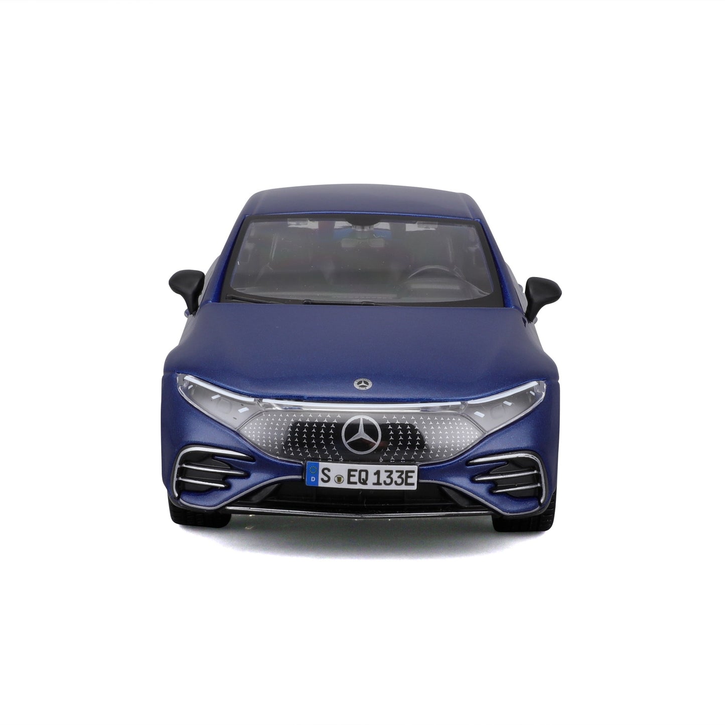 10-2902 BU Bburago Maisto - Mercedes-Benz EQS (2022), blu - Scala 1:24