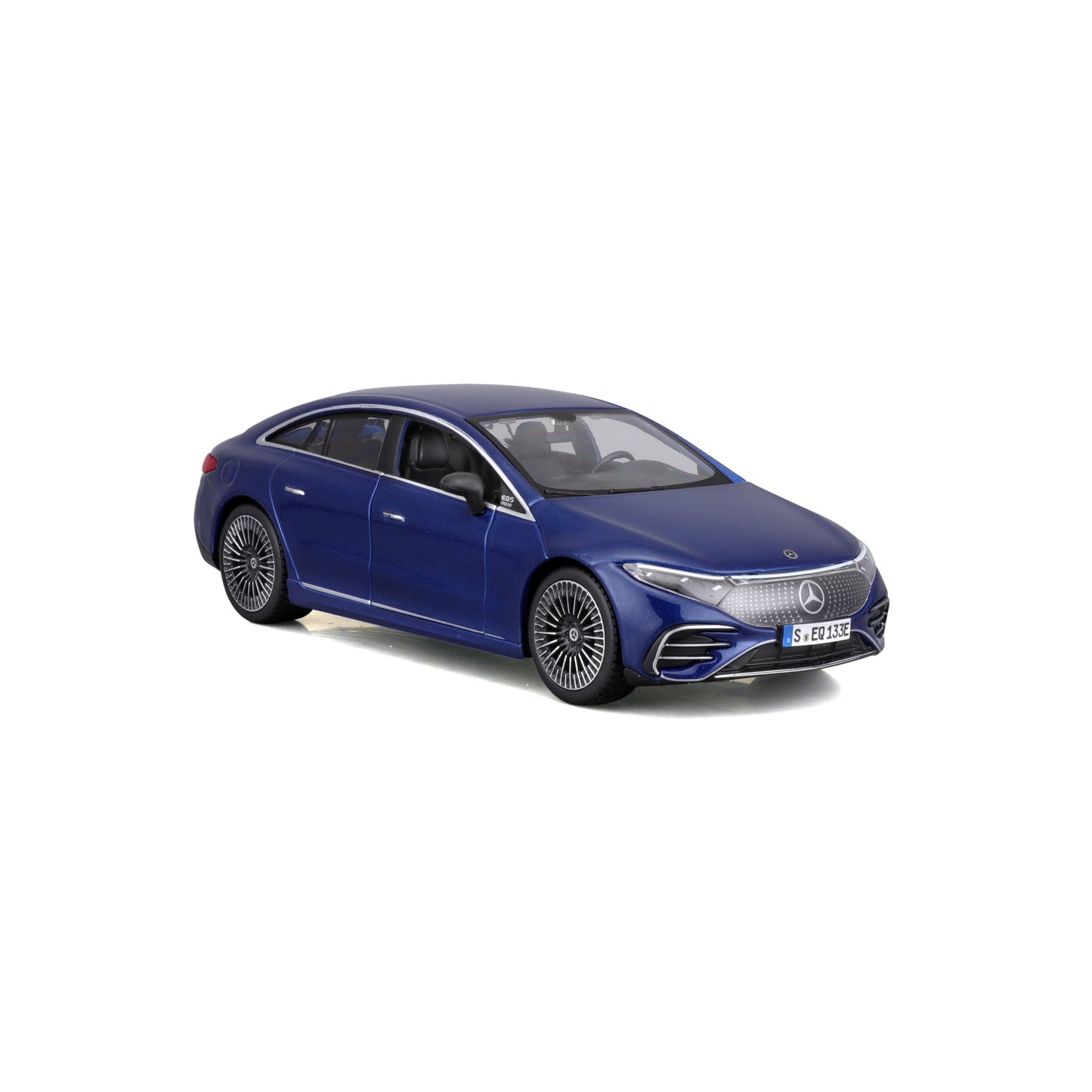10-2902 BU Bburago Maisto - Mercedes-Benz EQS (2022), blu - Scala 1:24