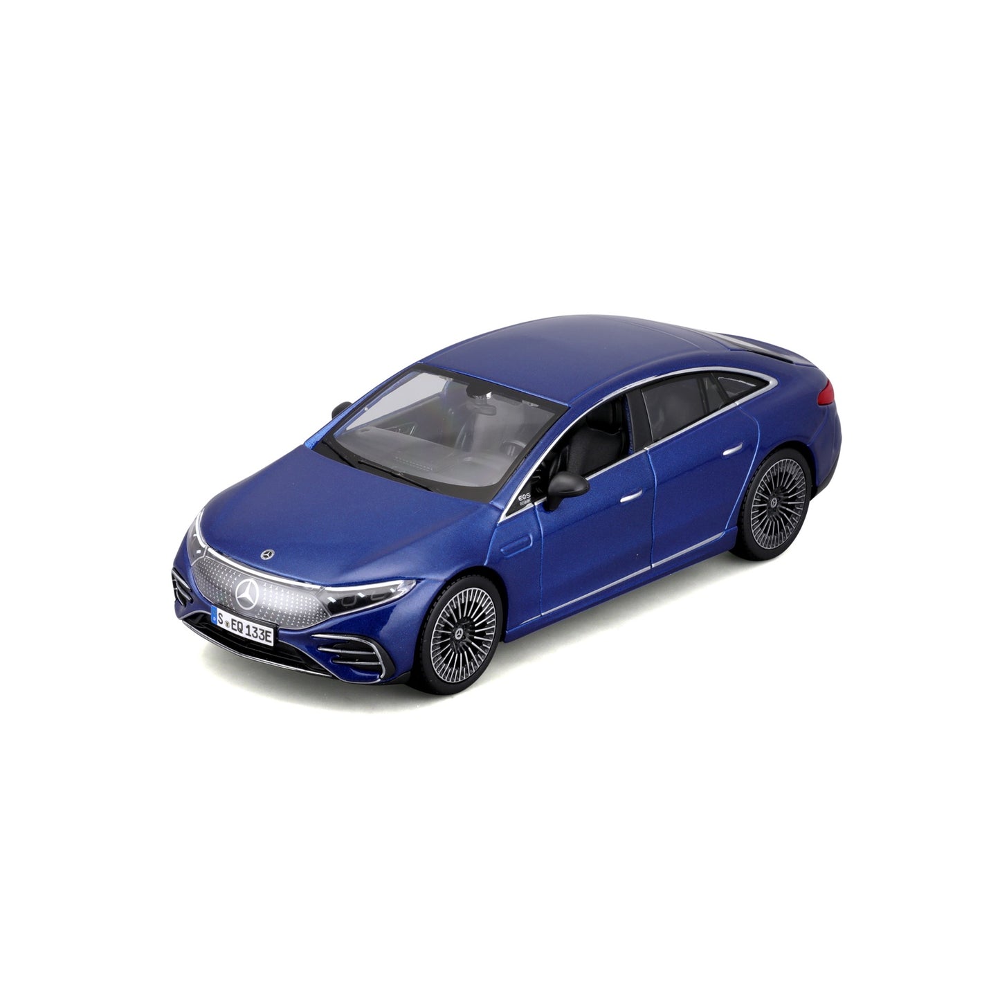10-2902 BU Bburago Maisto - Mercedes-Benz EQS (2022), blu - Scala 1:24