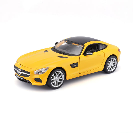 10-31134 Bburago Maisto - Mercedes-Benz AMG GT, gialla - Scala 1:24