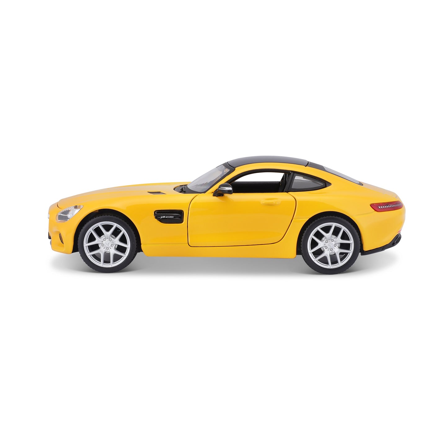 10-31134 Bburago Maisto - Mercedes-Benz AMG GT, gialla - Scala 1:24