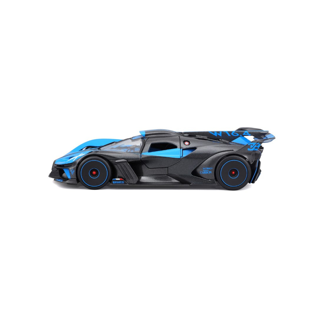 10-32911 Burago Maisto - Bugatti Bolide, blu e nera - Scala 1:24