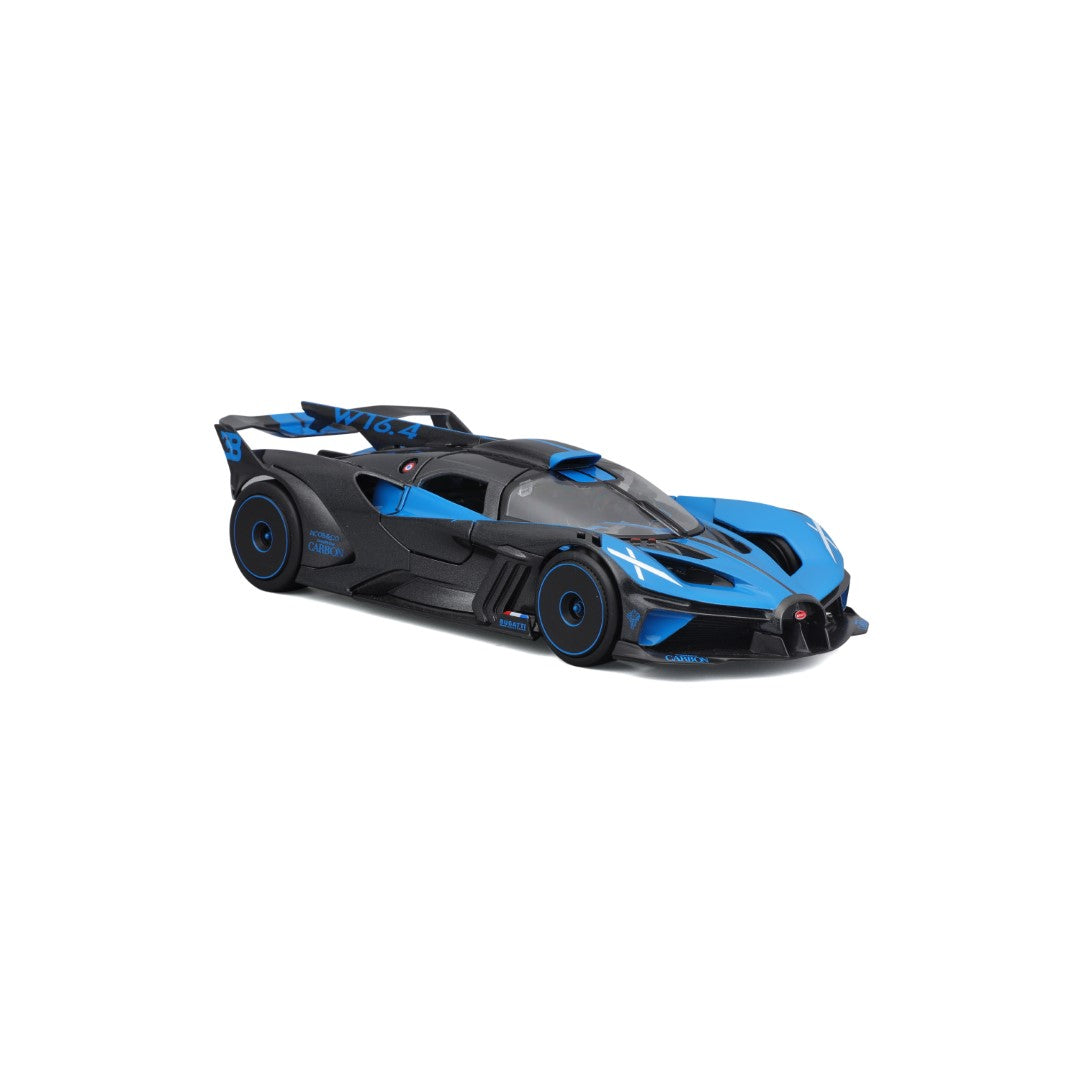 10-32911 Burago Maisto - Bugatti Bolide, blu e nera - Scala 1:24