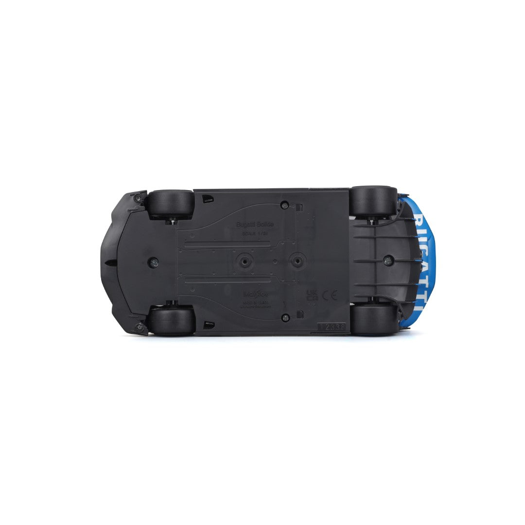 10-32911 Burago Maisto - Bugatti Bolide, blu e nera - Scala 1:24