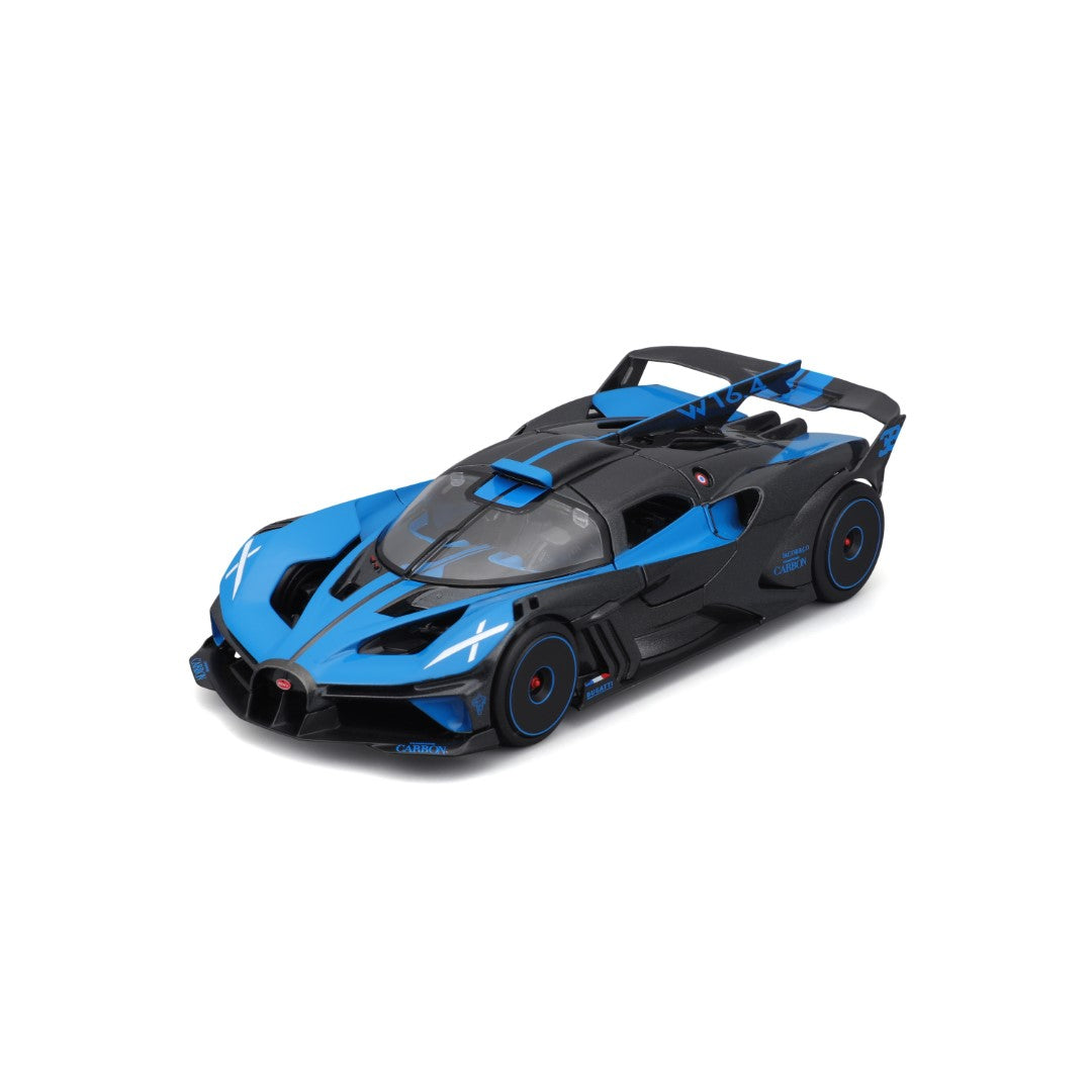 10-32911 Burago Maisto - Bugatti Bolide, blu e nera - Scala 1:24