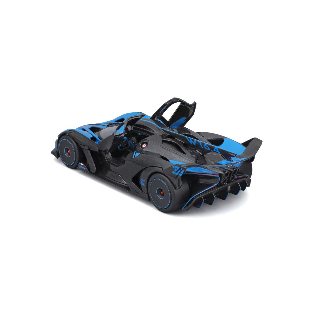 10-32911 Burago Maisto - Bugatti Bolide, blu e nera - Scala 1:24