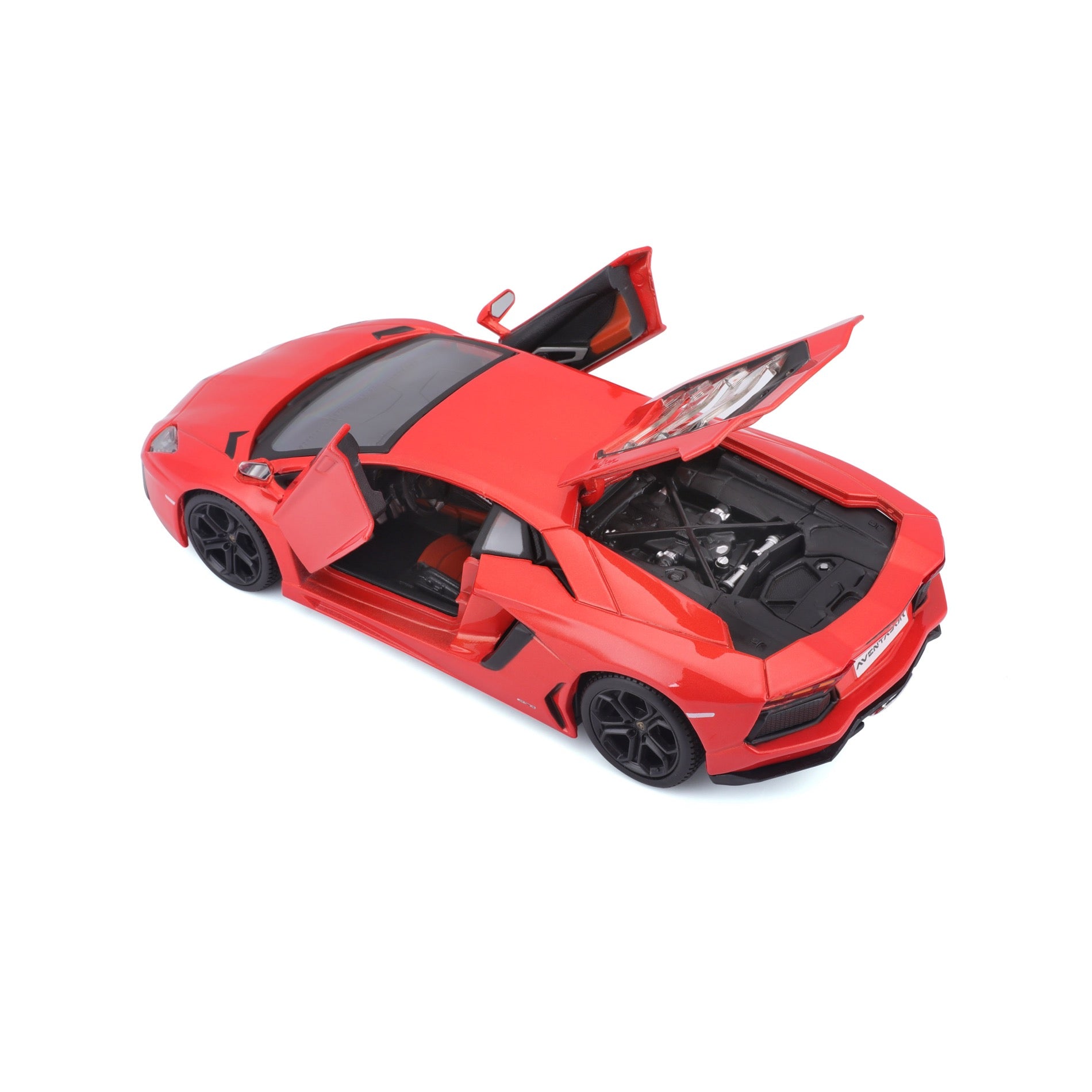 31210 Bburago Maisto - Lamborghini Aventador Coupe'  arancione - 1:24