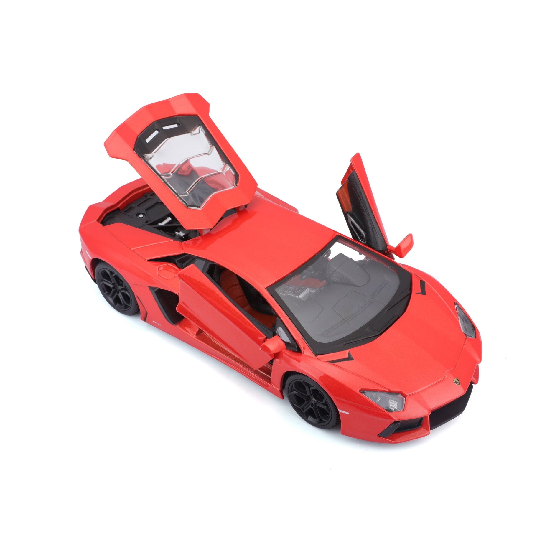 31210 Bburago Maisto - Lamborghini Aventador Coupe'  arancione - 1:24