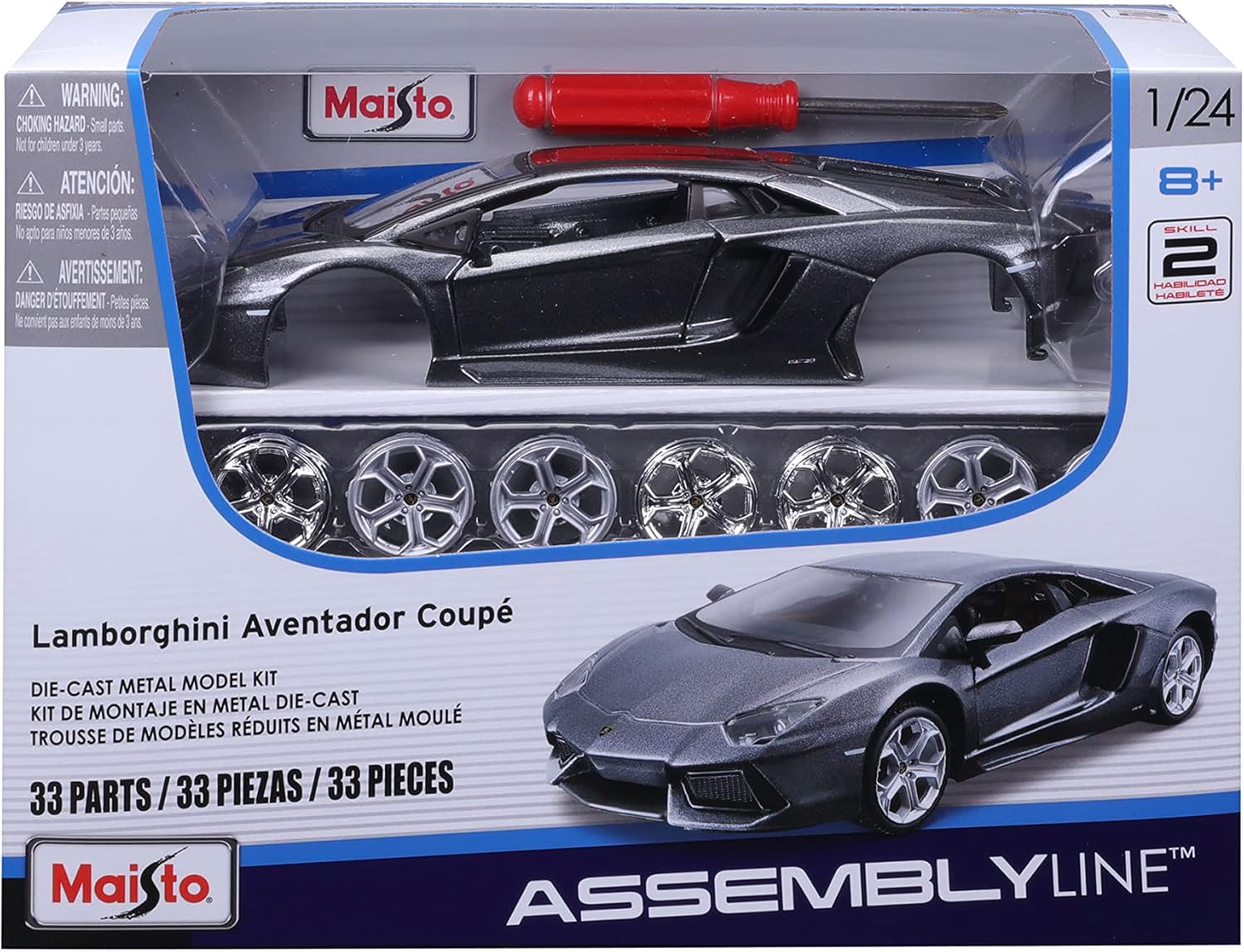 39234 Bburago - Maisto - Lamborghini Aventador Coupè scala 1:24