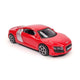 18-30158 Bburago Street Fire  - Audi R8, rossa - Scala 1:43