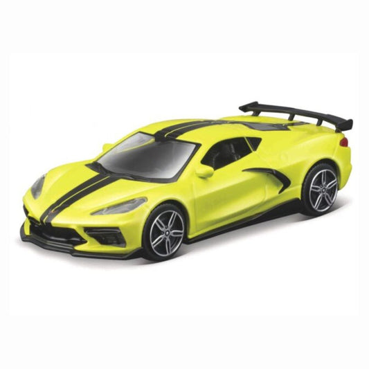 18-30447 Bburago Street Fire - Chevrolet Corvette Stingray Coupé, gialla - 1:43