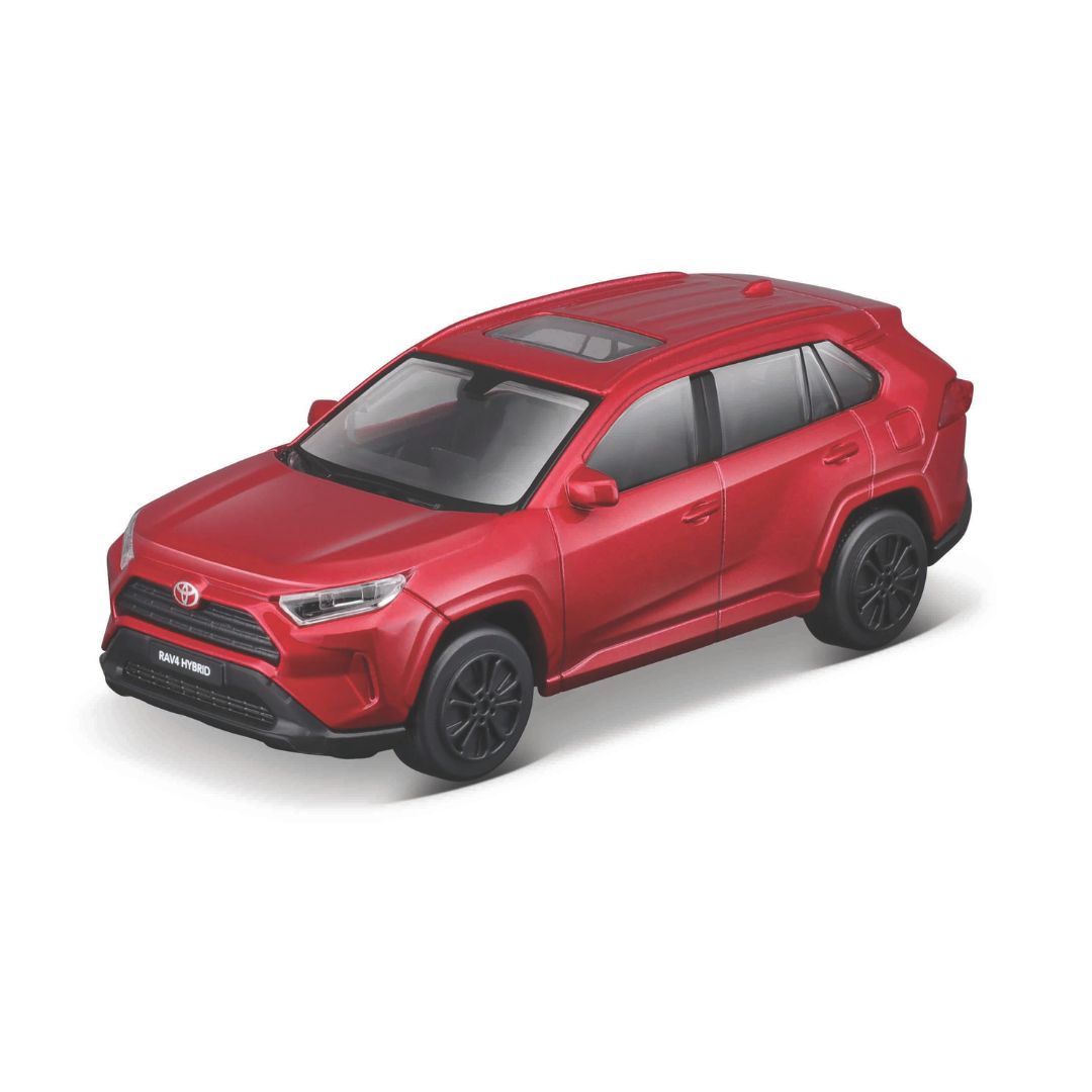 18-30466 Bburago Street Fire - Toyota RAV4 Hybrid (2022), rossa - 1:43