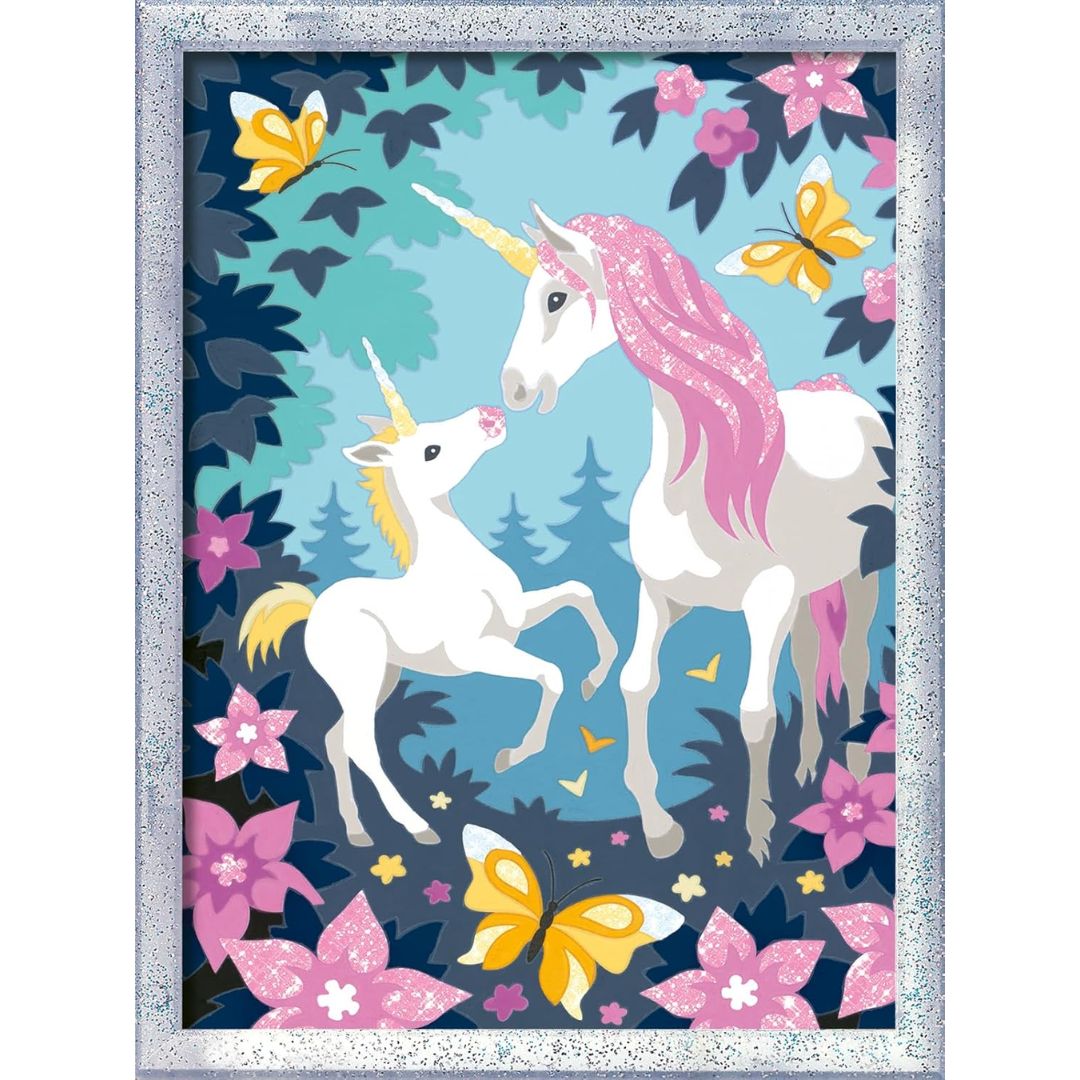 23944 Ravensburger: CreArt - Unicorni glitter - Serie D Classic