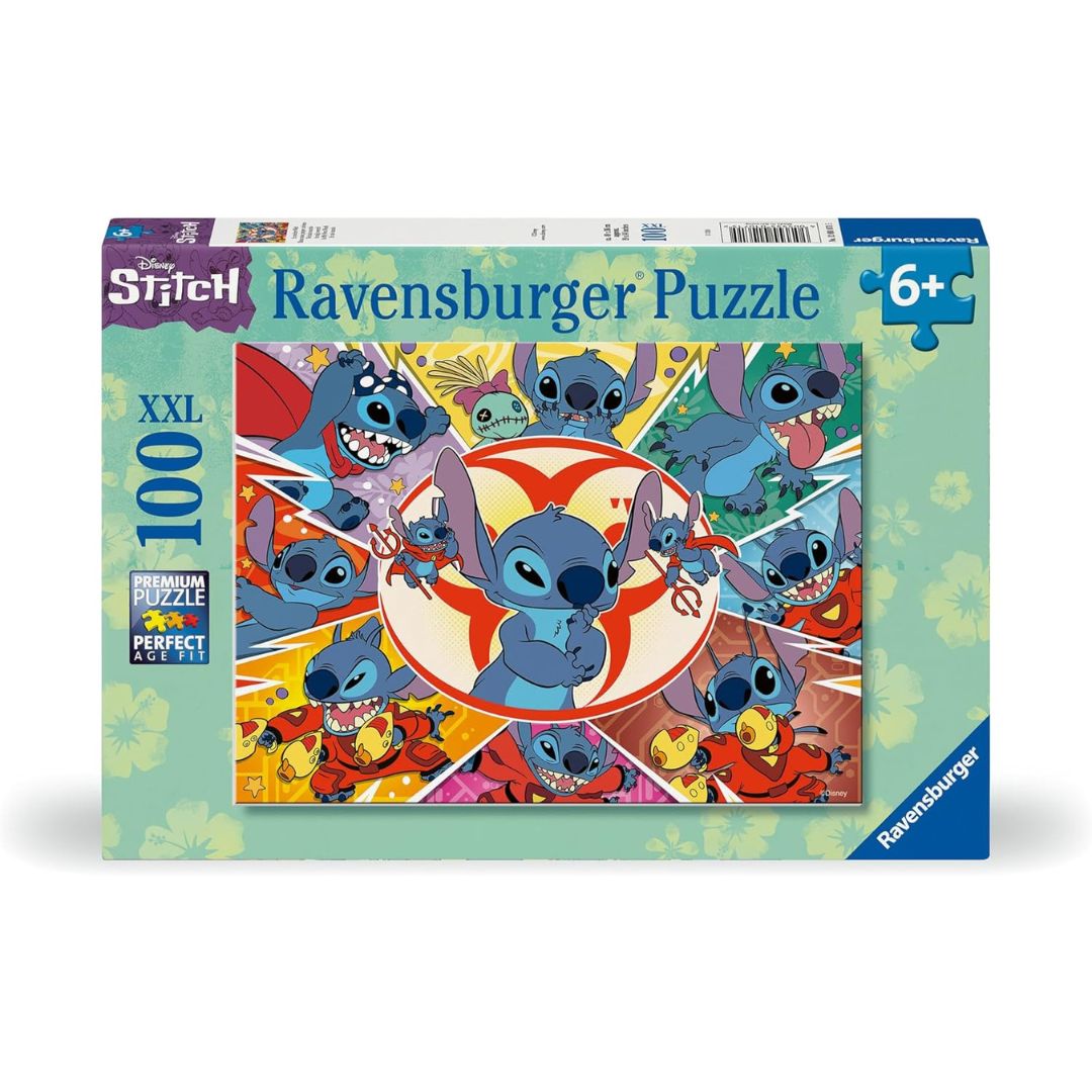 12001071 Ravensburger - Disney Stitch - Puzzle XXL 100 pezzi