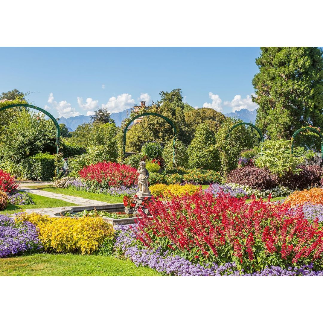 12000852 Ravensburger - Parco Pallavicino, Stresa - Puzzle 1000 pezzi