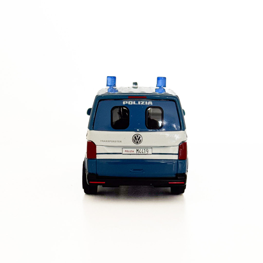 18-30448 Bburago - Volkswagen Transporter T6 Polizia - Mezzo cinofili - 1:43