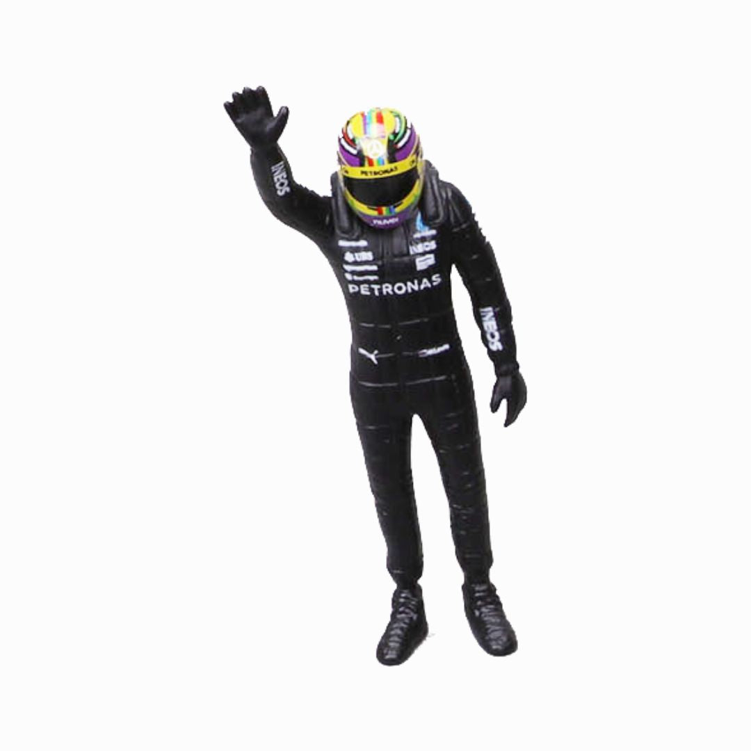 *18-28037H Bburago Race F1  Mercedes W14 E Performance #44  F1 figura Hamilton