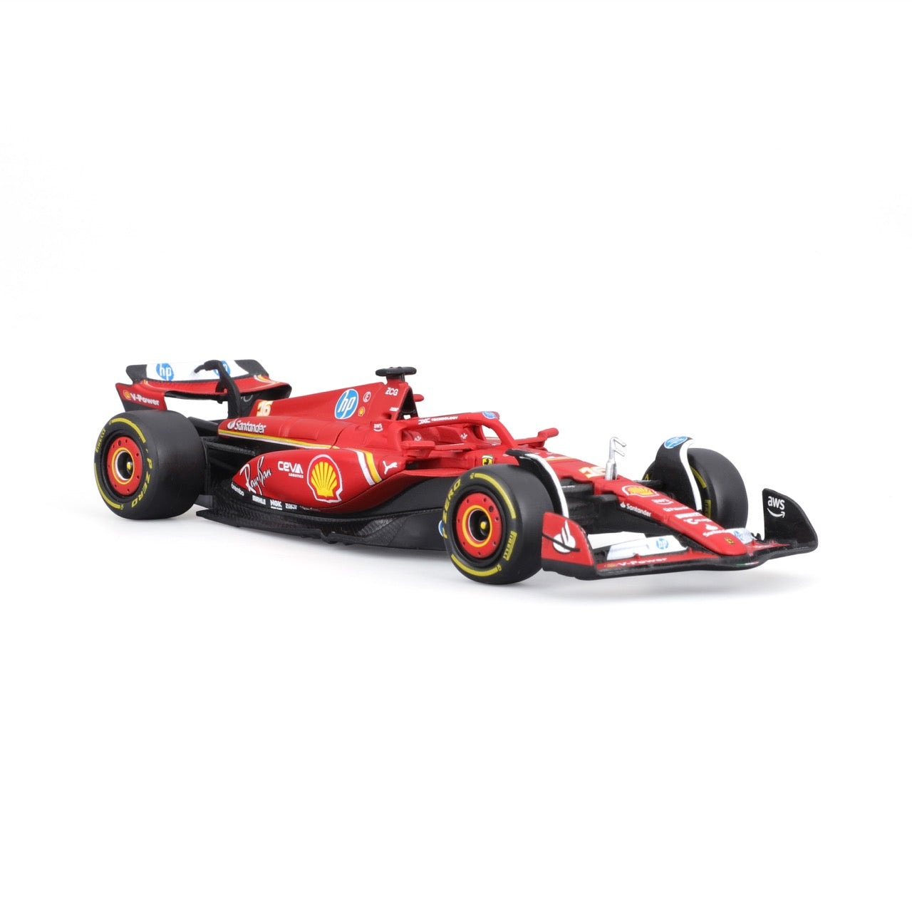 *18-36844L Bburago Formula Racing F1 Ferrari SF-24 #16 Leclerc - 1:43