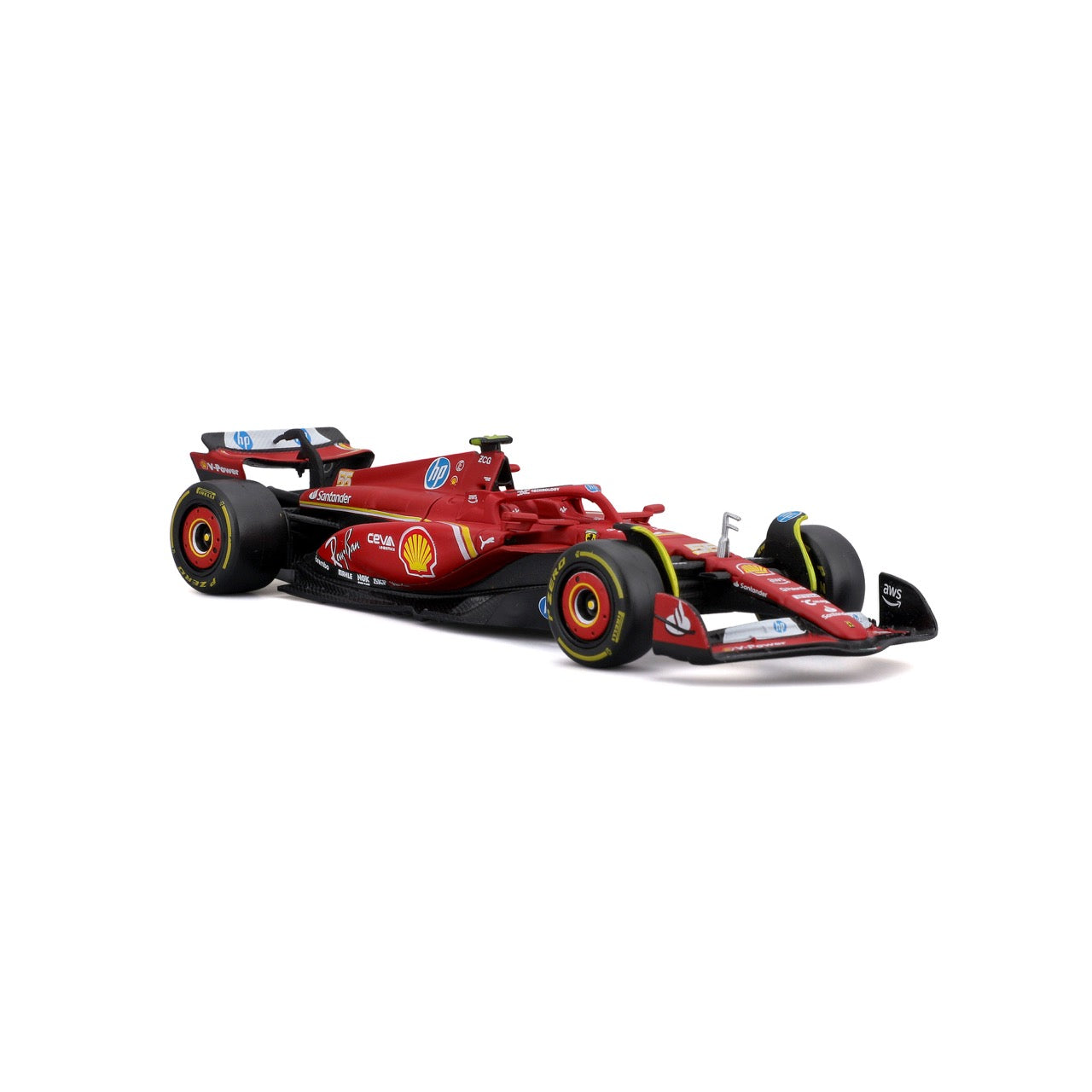 18-36844S Bburago Formula Racing F1  Ferrari SF-24 #55 Sainz - 1:43