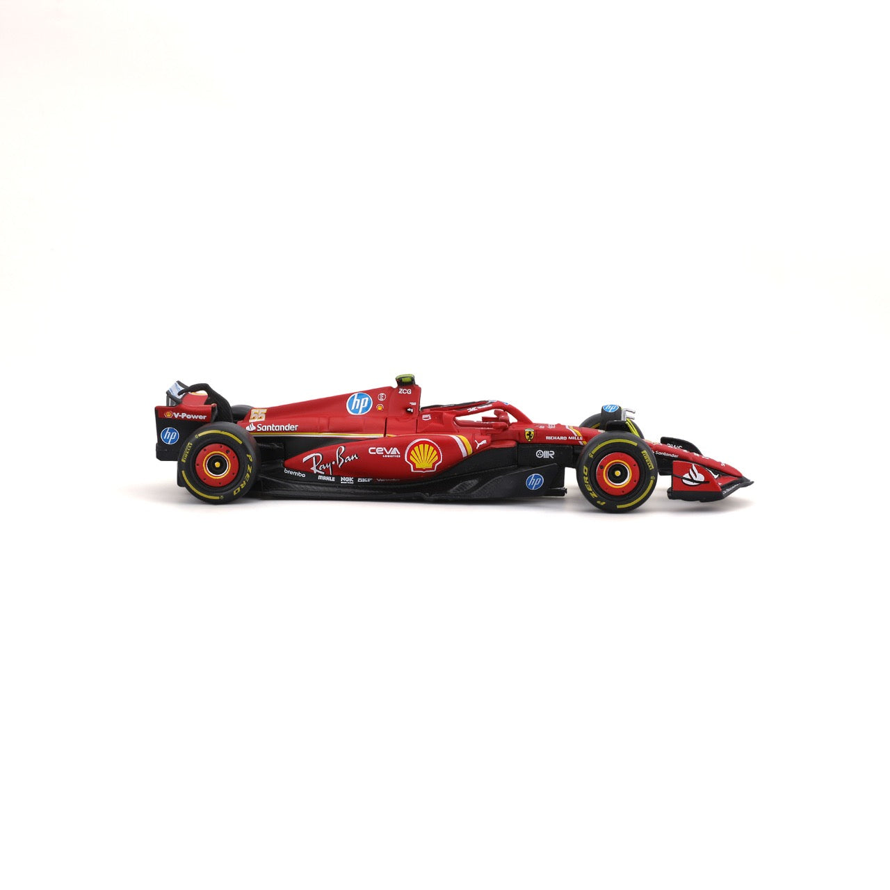 18-36844S Bburago Formula Racing F1  Ferrari SF-24 #55 Sainz - 1:43