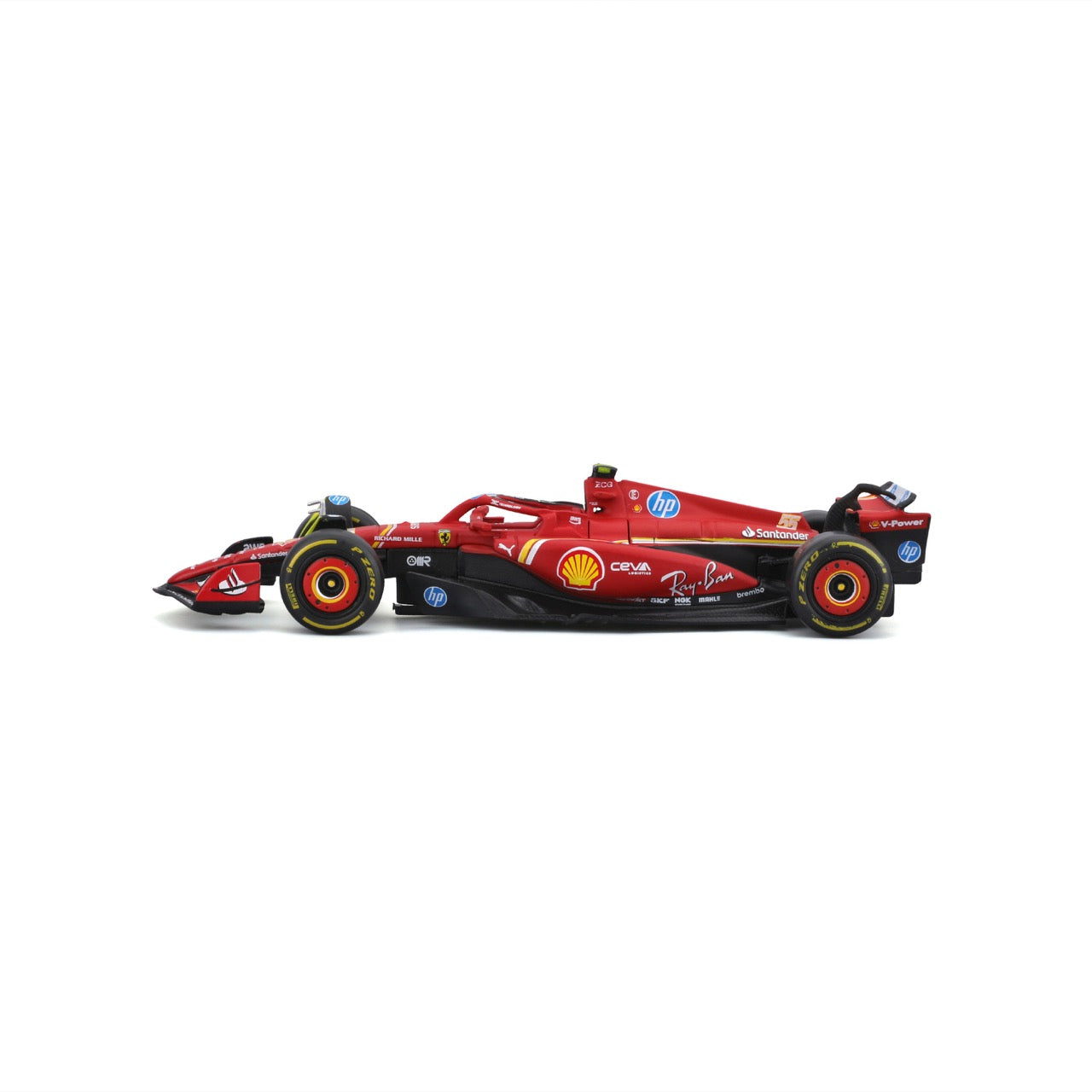 18-36844S Bburago Formula Racing F1  Ferrari SF-24 #55 Sainz - 1:43