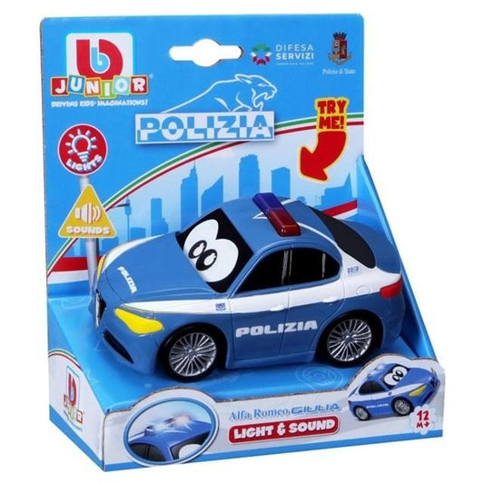 *16-81209 Bburago Junior - Alfa Romeo Giulia Polizia - Light & Sound