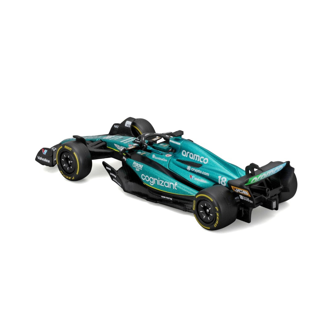 18-38190S Bburago Race F1 Aston Martin AMR23 #18  Stroll  1:43