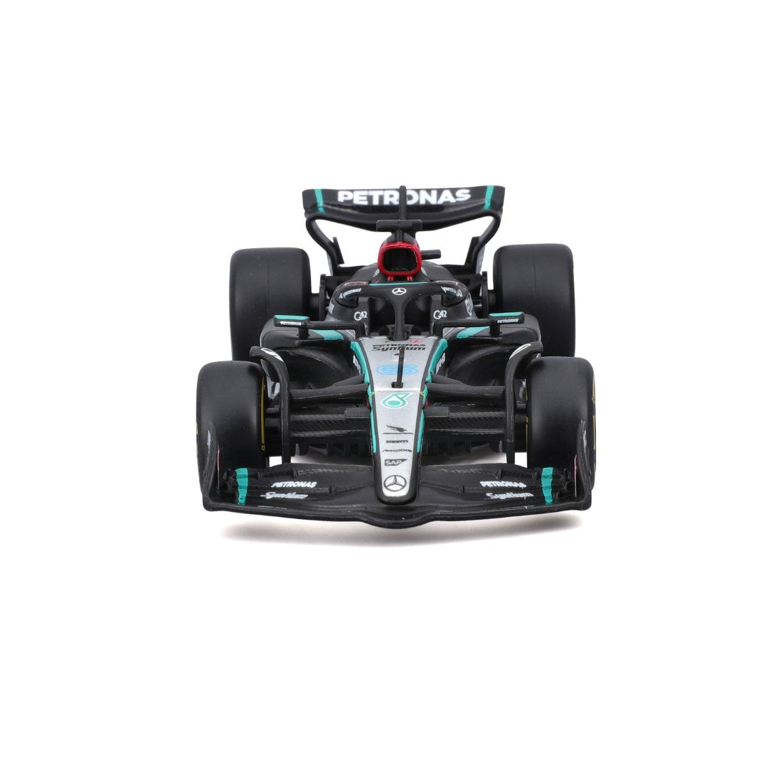 18-38208R Bburago Race - Mercedes F1 W15 E-performance #63 - 1:43
