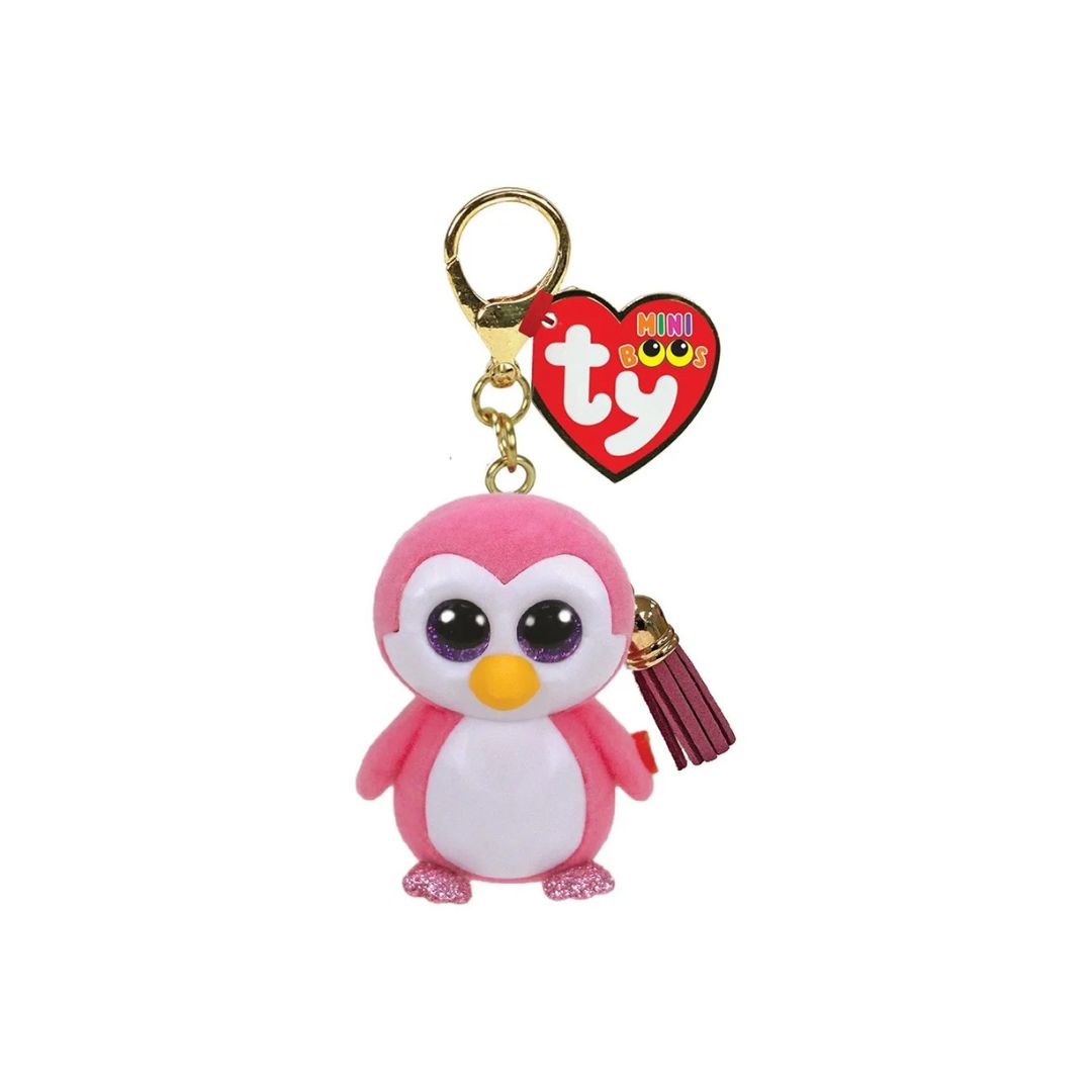 T25072 Ty - Beanie Boos Clips - Portachiavi Pinguino - Glinder