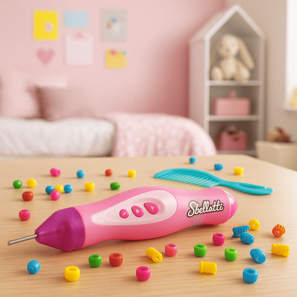 41075 Sbelletti - Crea trecce con perline Kit Acconciature per Bambine Creativo