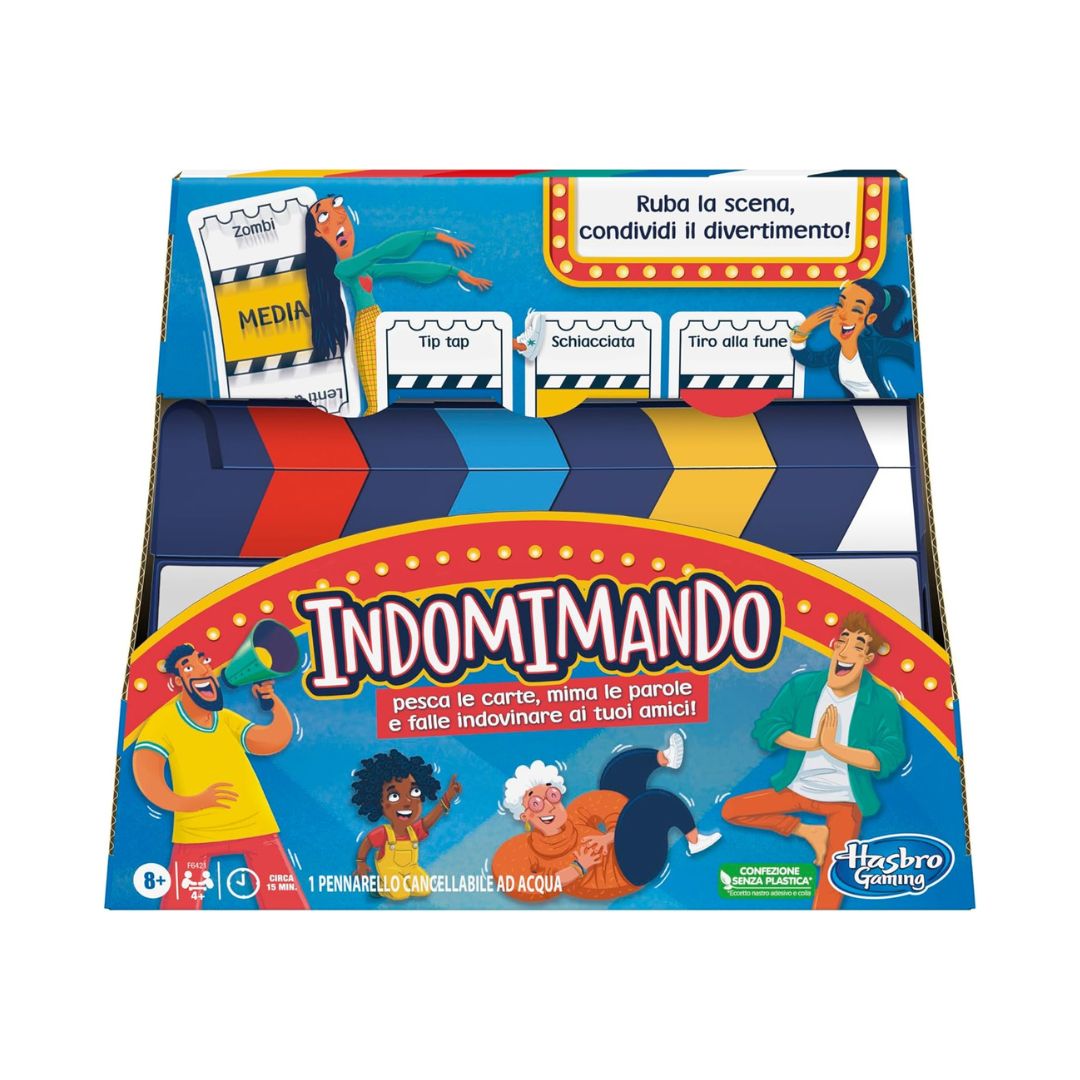 33291 Hasbro - Indomimando Refresh - Gioco dei mimi