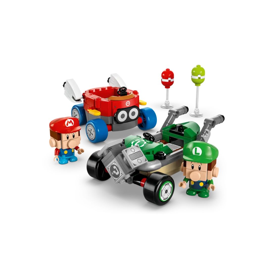 72034 LEGO Super Mario - Mario Kart: Baby Mario vs Baby Luigi