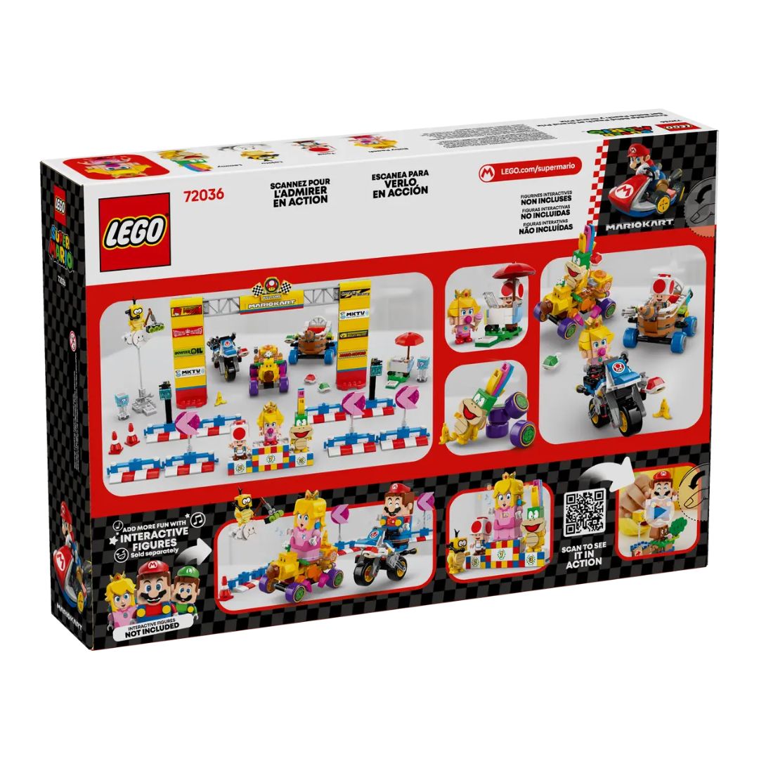 72036 LEGO Super Mario - Mario Kart: Pack Baby Peach e Gran Premio