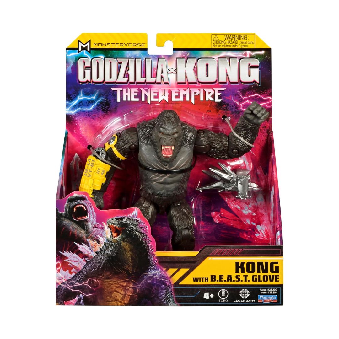 35550 Giochi Preziosi - Godzilla x Kong - Action figure Godzilla, Kong o Skar