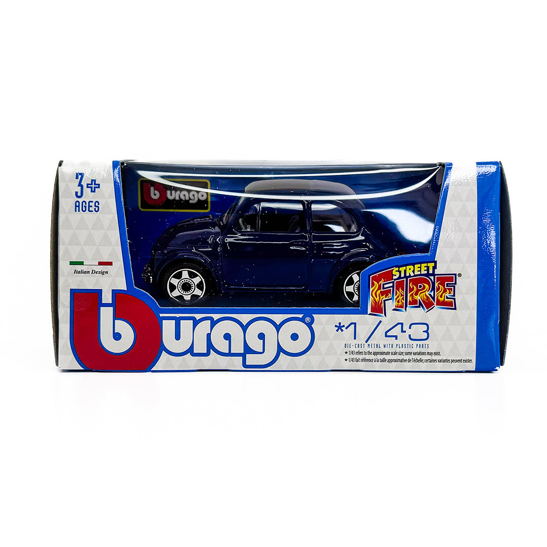18-30046 Bburago - Fiat 500 (1965), blu - Scala 1:43
