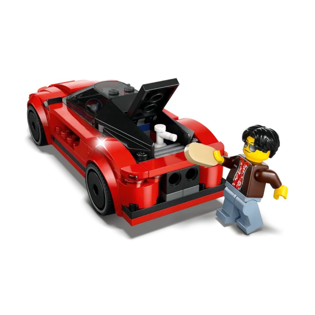 60448 LEGO City Great Vehicles - Auto sportiva rossa