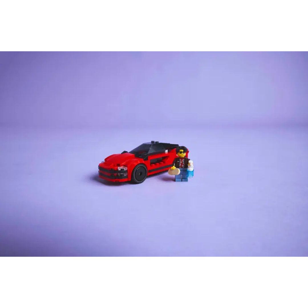 60448 LEGO City Great Vehicles - Auto sportiva rossa