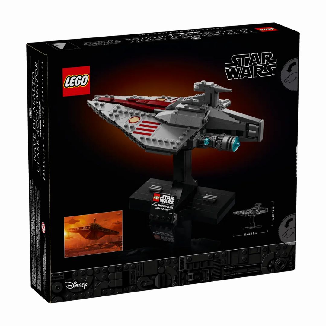 75404 LEGO Star Wars - Nave d'assalto di classe Acclamator