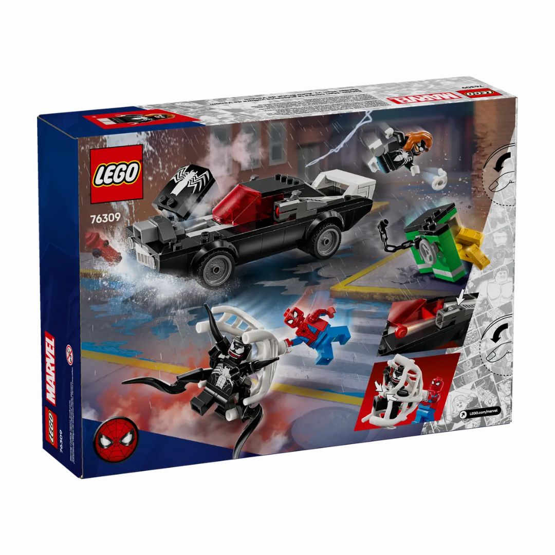 76309 LEGO Marvel - Spider-Man contro Muscle Car di Venom