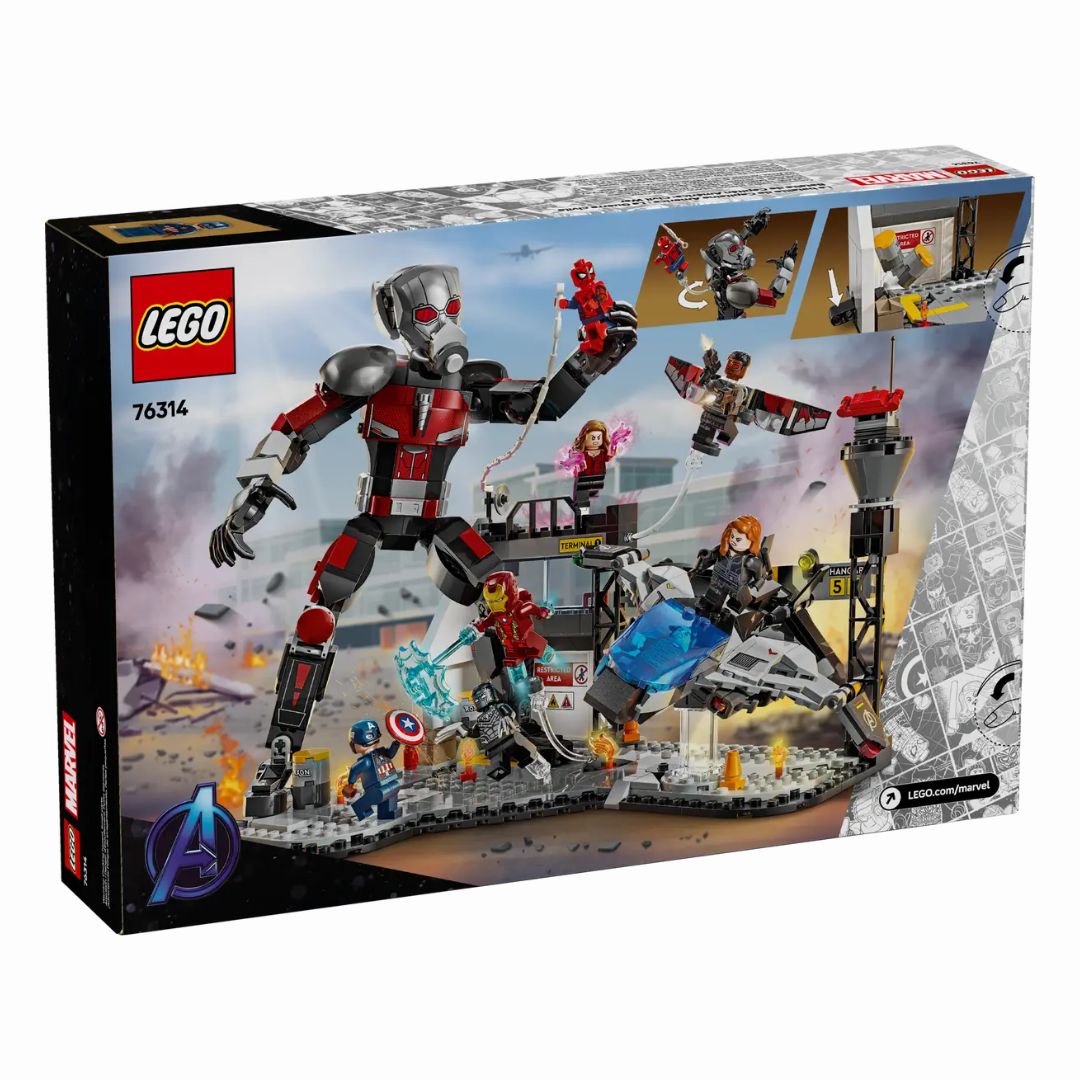 76314 LEGO Marvel - Azione di battaglia Captain America: Civil War