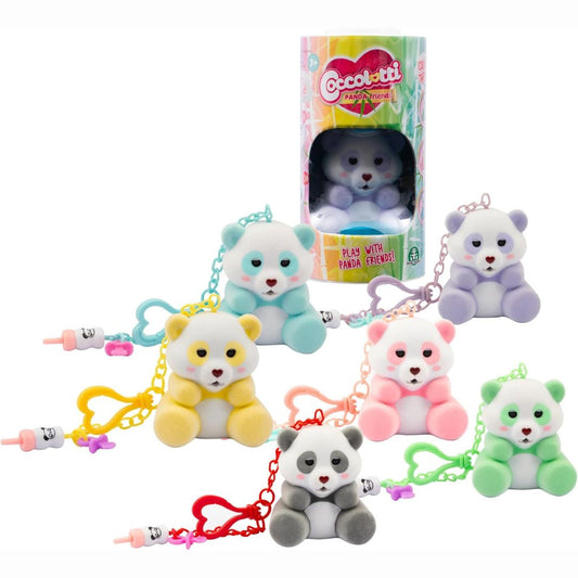 Giochi Preziosi Coccolotti : Panda Friends Orsetti portachiavi colore a scelta