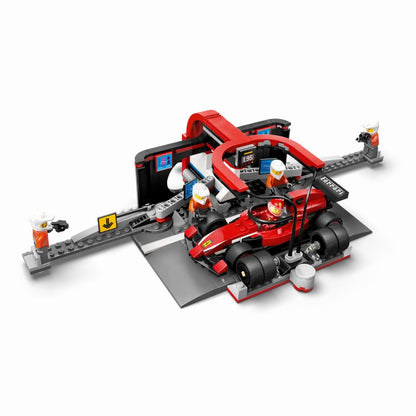 60443 LEGO City Formula 1 -  Pitstop e meccanici con monoposto Ferrari F1
