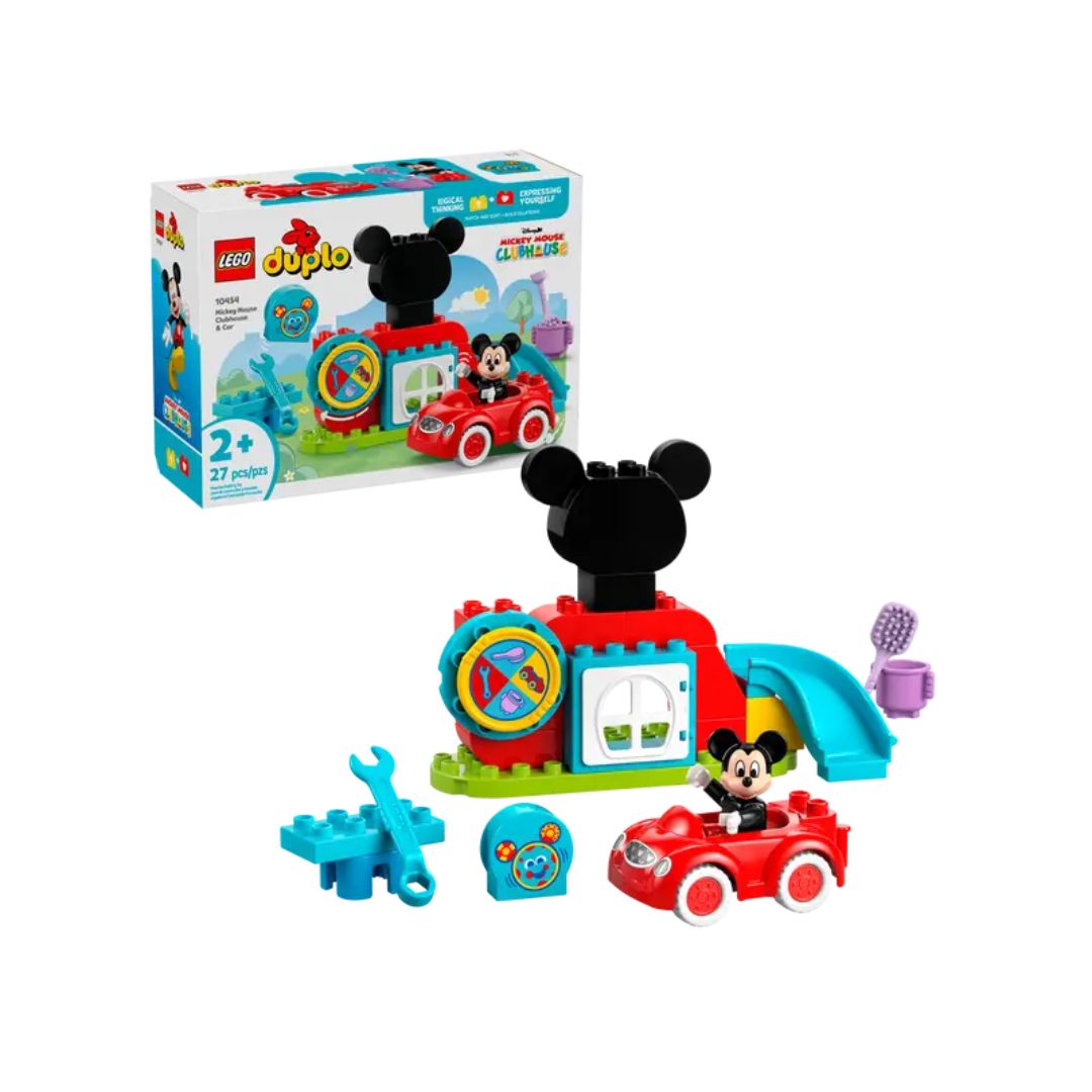 10454 LEGO Duplo Disney - La casa e l'auto di Topolino