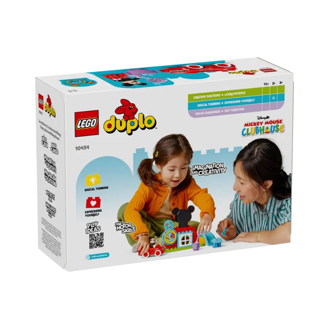 10454 LEGO Duplo Disney - La casa e l'auto di Topolino