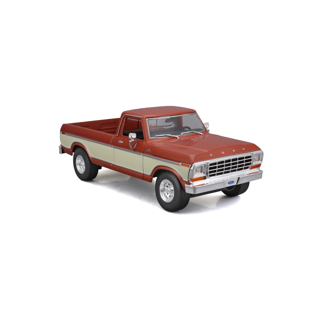 31462 BN Bburago Maisto - Ford F150 Pick-up (1979), marrone - 1:18