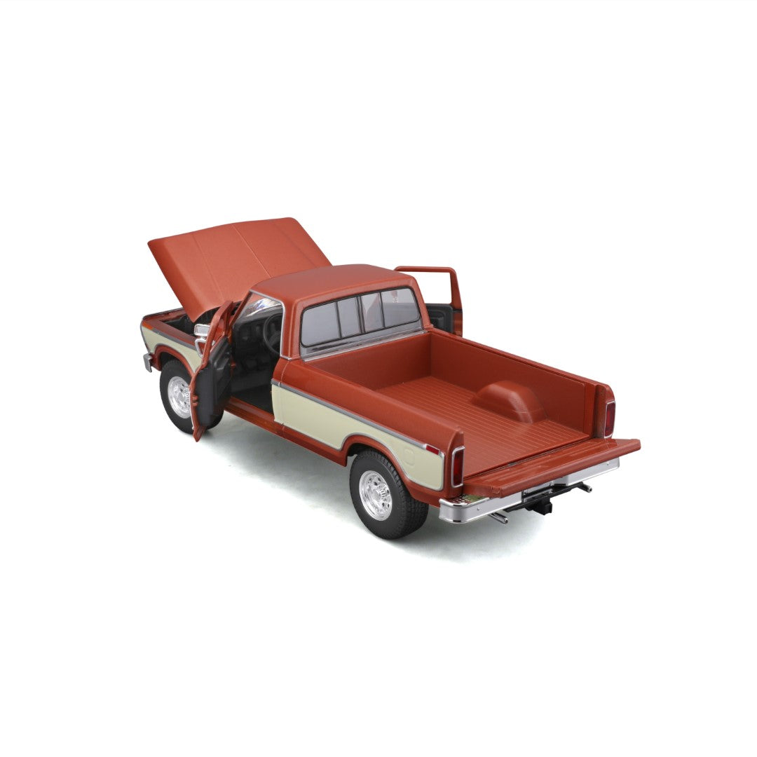 31462 BN Bburago Maisto - Ford F150 Pick-up (1979), marrone - 1:18