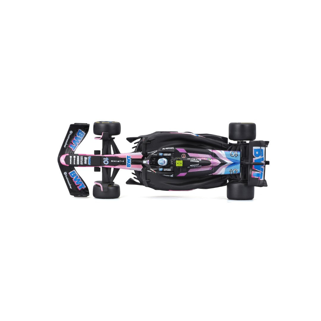 18-38219G Bburago Race F1  BWT Alpine A524  #10 (Gasly) - Scala 1:43